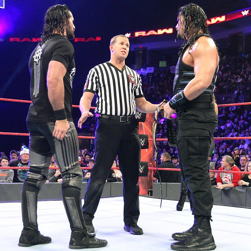 Roman Reigns & Seth Rollins vs. Kevin Owens & Chris Jericho:, roman reigns universal champion HD phone wallpaper