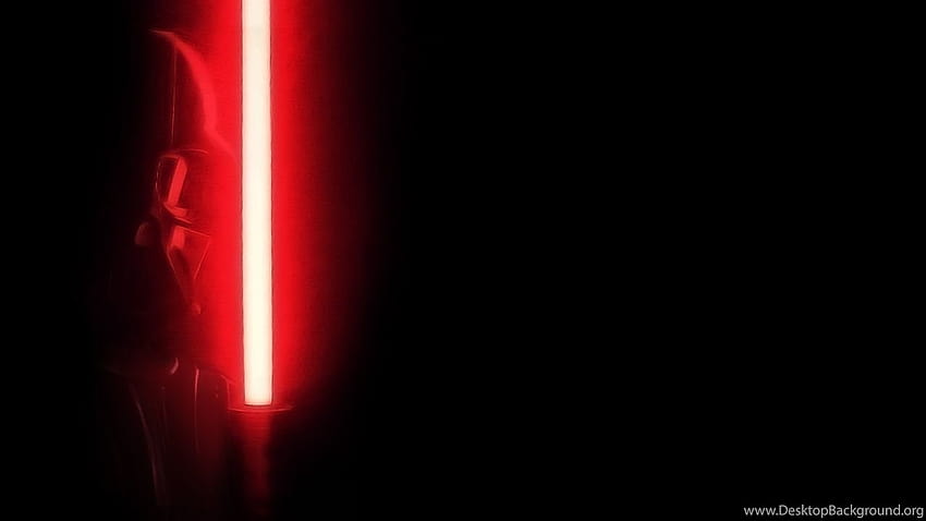 Star Wars: Darth Vader W/ Red Lightsaber By Sedemsto On ... 배경, 다스 베이더 광선검 HD 월페이퍼