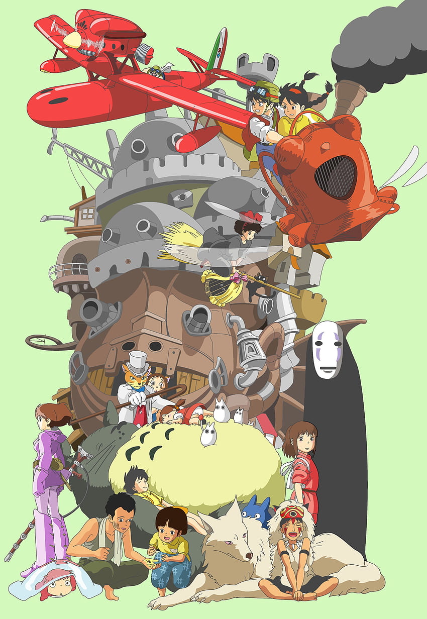 Anime Studio Ghibli HD phone wallpaper | Pxfuel