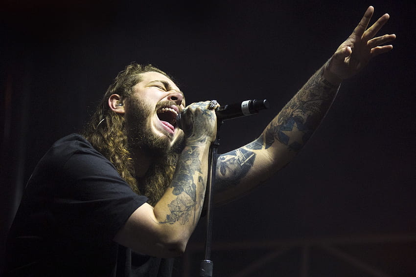 Post Malone Performing Live, wow post malone HD wallpaper