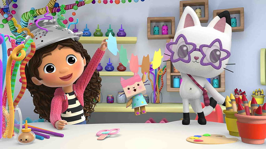 Gabby's DollHouse é Cat, Gabby Cats papel de parede HD