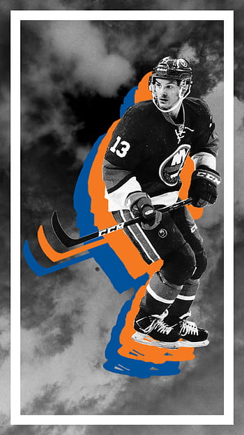 Download Amazing Canadian Ice Hockey Player Mathew Barzal Graphic Design  Wallpaper