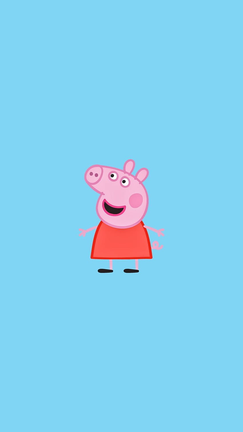 Peppa Pig What Are You Doing On My Phone HD phone wallpaper