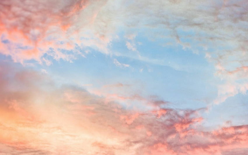 Облачная эстетика, Wolken ästhetisch HD-Hintergrundbild