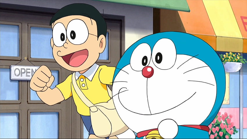 Doraemon Nobita Shizuka, nobita doraemon HD wallpaper