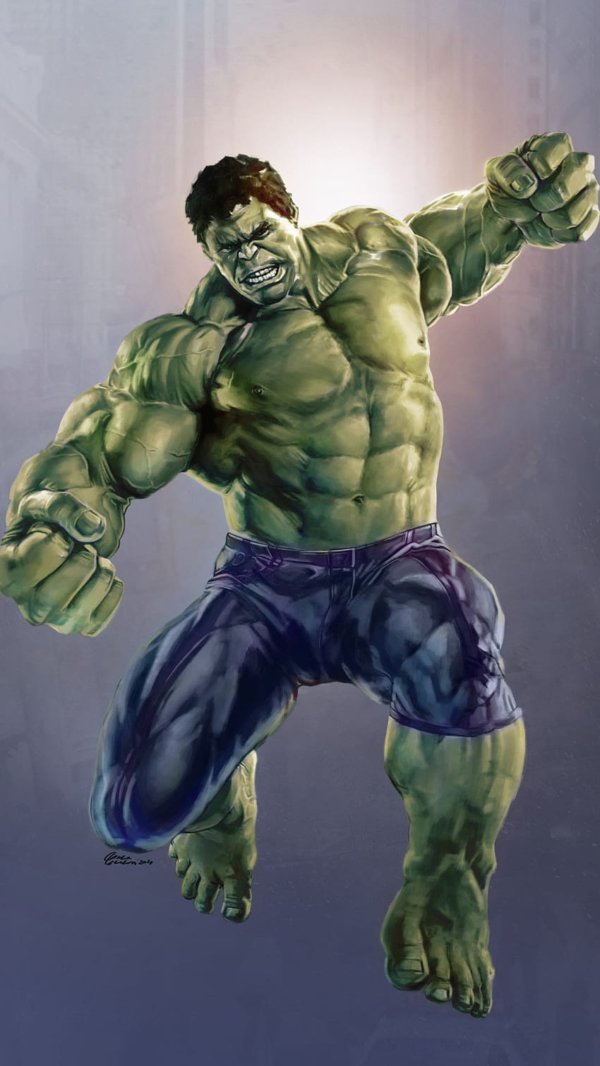 Unglaublicher Hulk Avengers Mobile, Hulk Android HD-Handy-Hintergrundbild