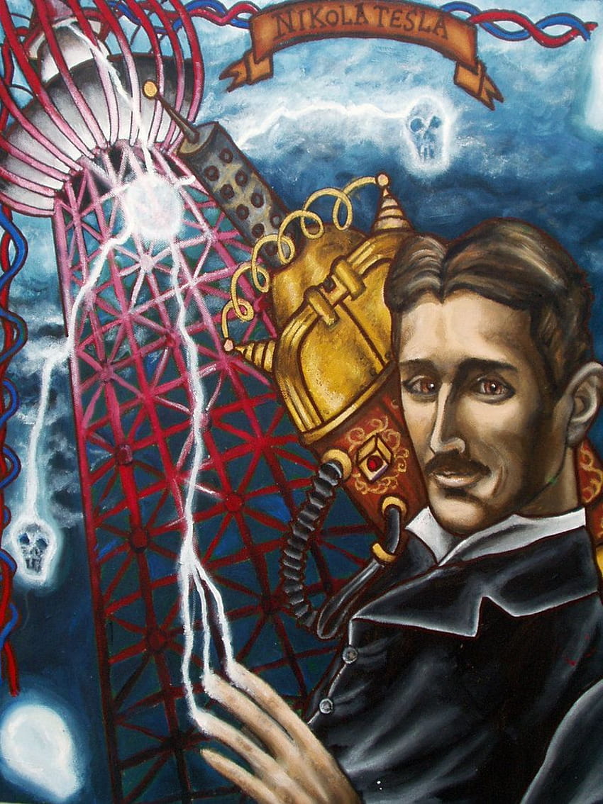 สุดยอด Nikola Tesla Becuo โทรศัพท์ Nikola Tesla วอลล์เปเปอร์โทรศัพท์ HD