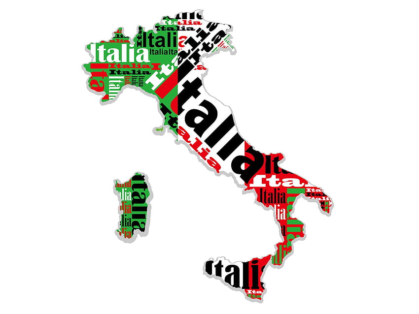 A map of Italy. 182232 Vector Art at Vecteezy, italy map HD wallpaper