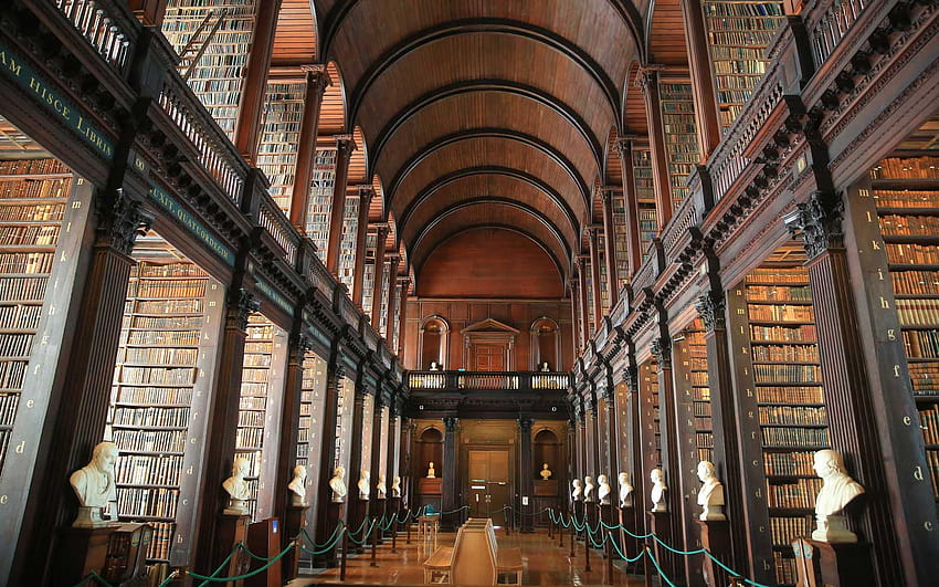 Magical Libraries That Look Like They're From Harry Potter, hogwarts library HD wallpaper