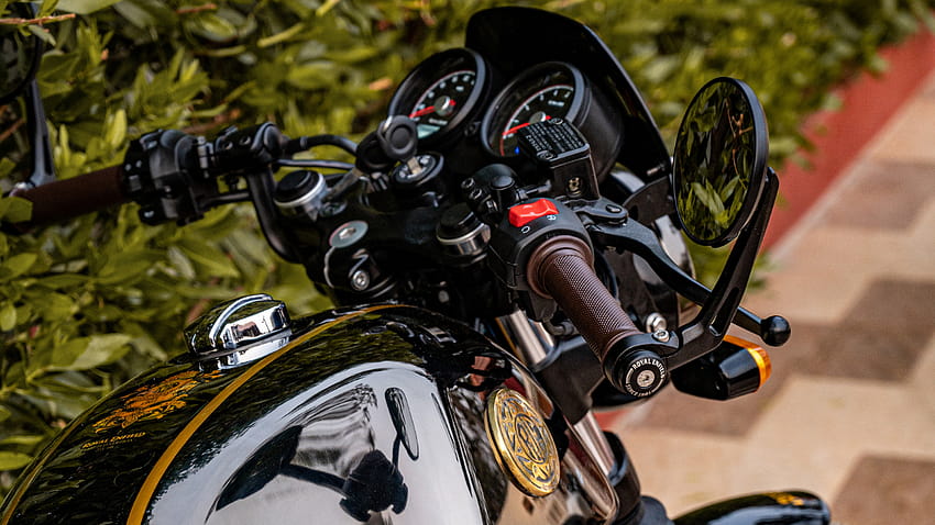 Exclusive first look: Royal Enfield Continental GT Limited Edition, only 60 in India, royal enfield continental gt 120 years special edition HD wallpaper