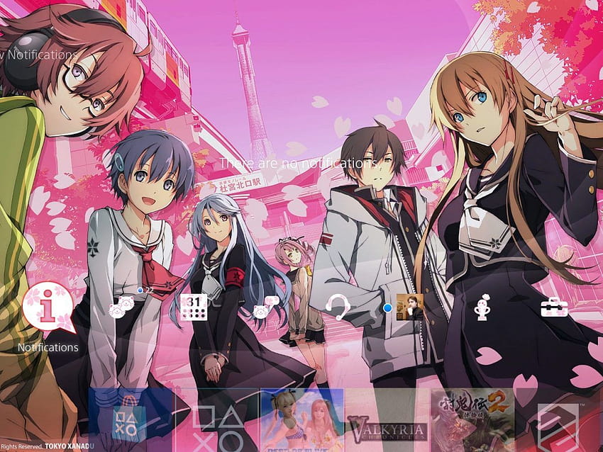 PS4 Gets Tokyo Xanadu Theme For a Limited Time: Screenshots, anime chill ps4 HD wallpaper