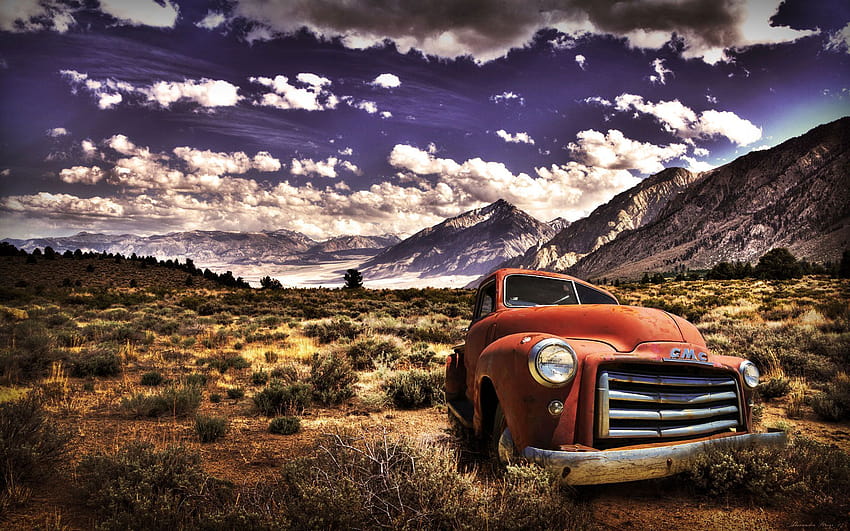 Classic Truck, autumn truck HD wallpaper