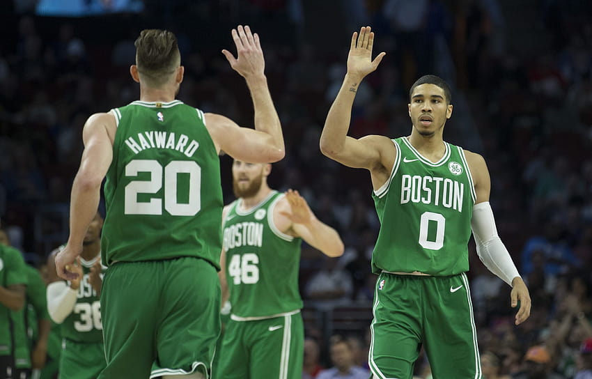 5 joueurs de la Conférence Est qui causeront des problèmes aux Boston Celtics, équipe des Boston Celtics Fond d'écran HD