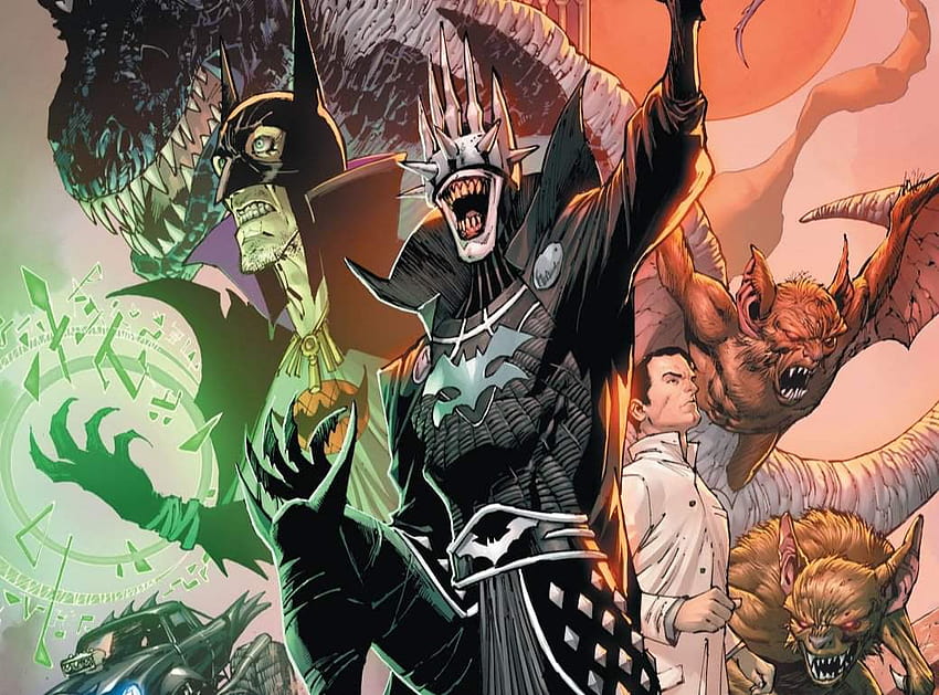 DC's Death Metal 2, the darkest knight HD wallpaper