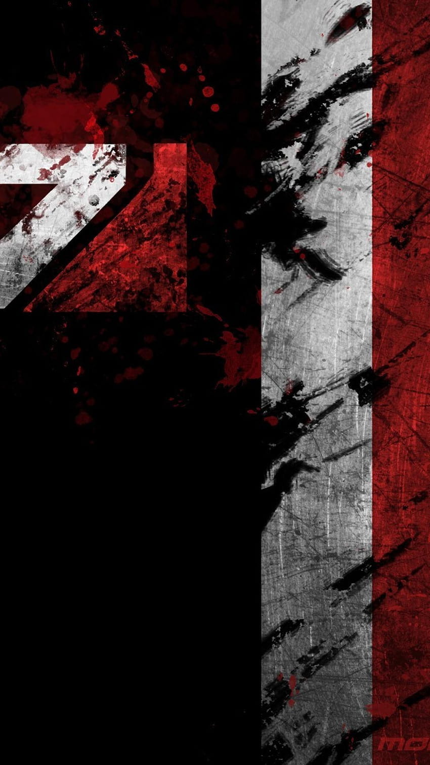 Mass Effect n7 tła loga gry wideo, Mass Effect Mobile Tapeta na telefon HD