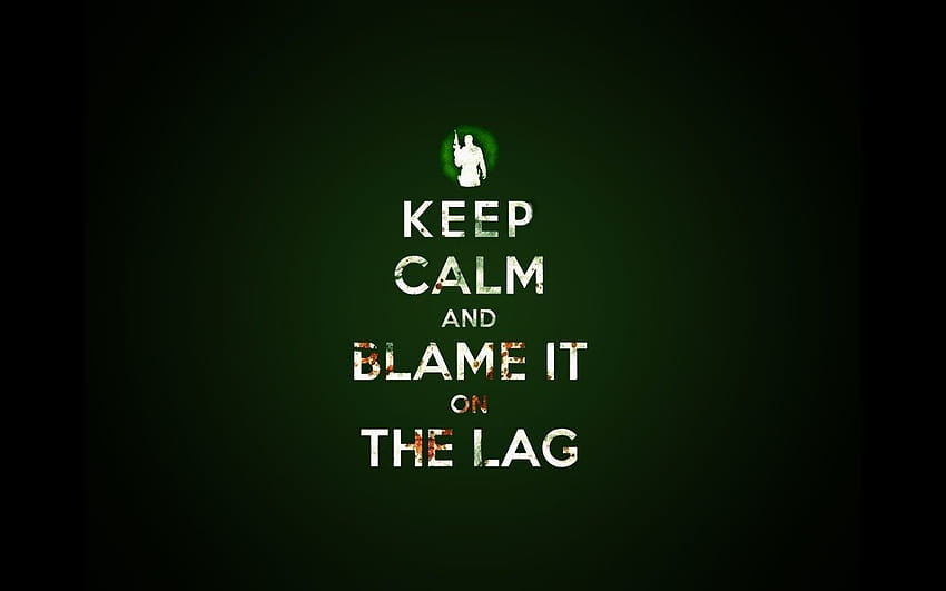 1280x800 Keep Calm and Blame it on the Lag PC and Mac HD wallpaper