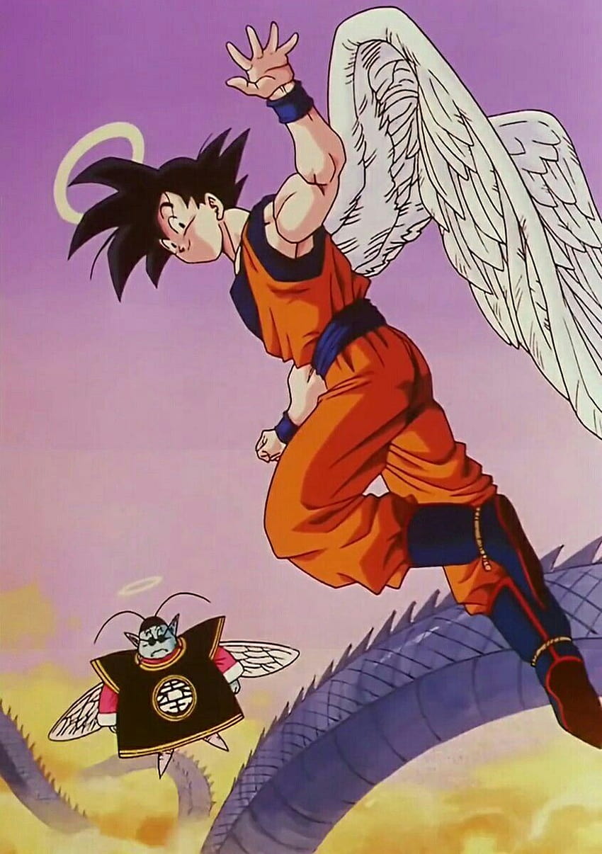 Anioł Goku, goku ze skrzydłami Tapeta na telefon HD