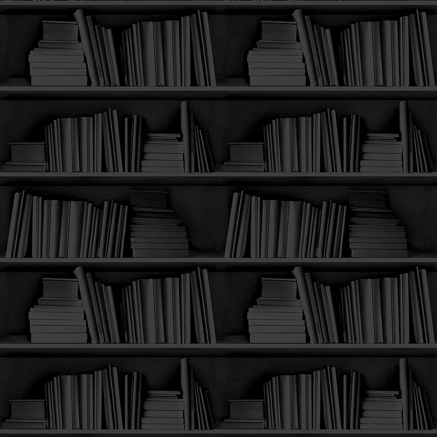 Dark Book, dark library HD phone wallpaper
