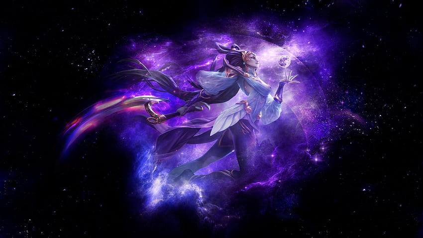 Lunar Goddess Diana, goddess of the universe HD wallpaper