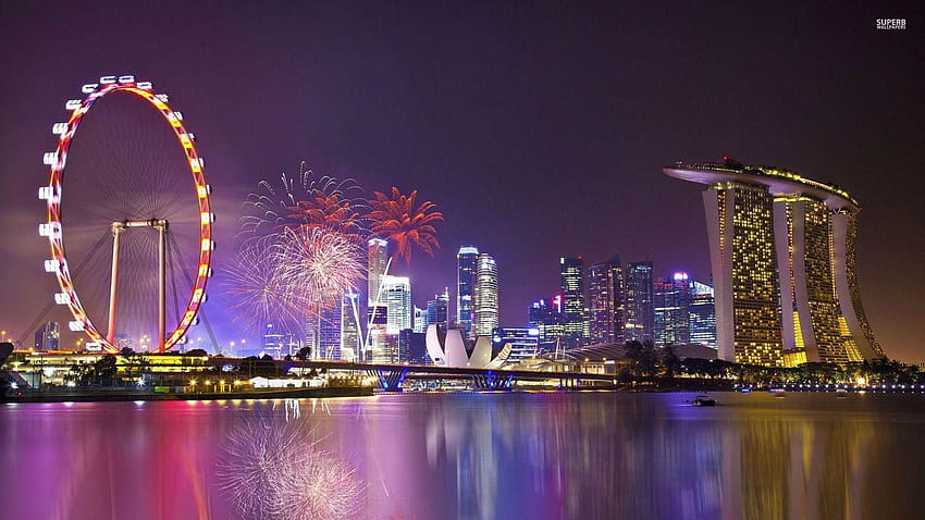 Singapurska ulotka w wysokiej rozdzielczości Tapeta HD