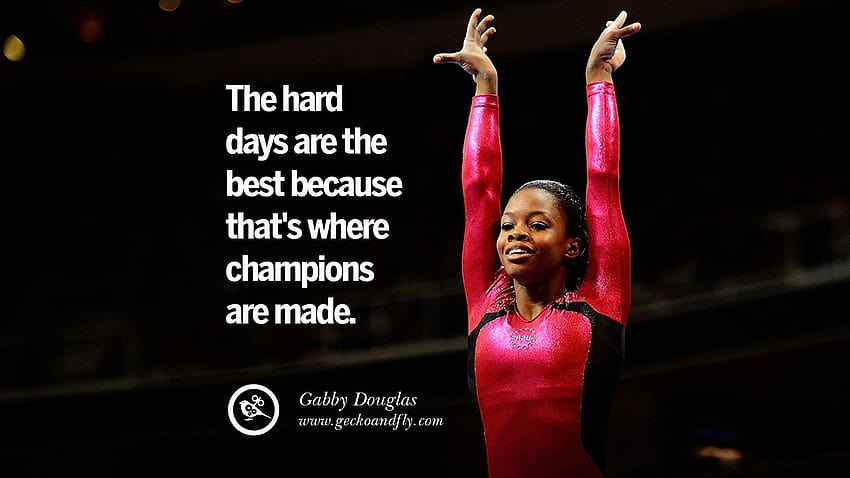 Gymnastics Quotes posted by Michelle Tremblay, famous gymnast HD wallpaper