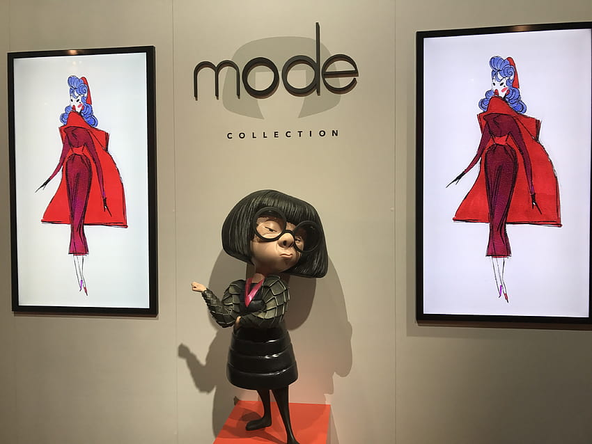 The Sketches of Incredibles fashion designer Edna E. Mode, edna e mode HD wallpaper