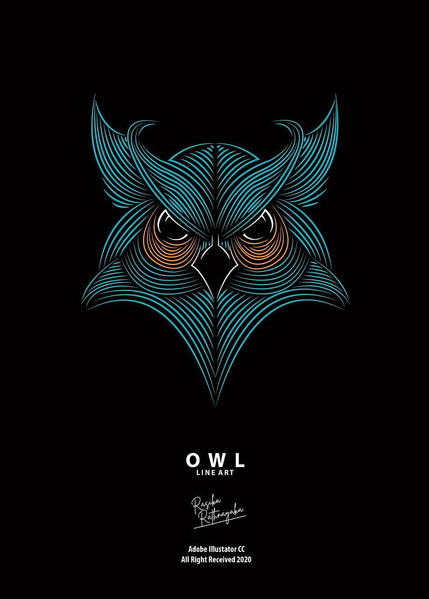 Owl art by Rasikashaleen2000 HD phone wallpaper | Pxfuel