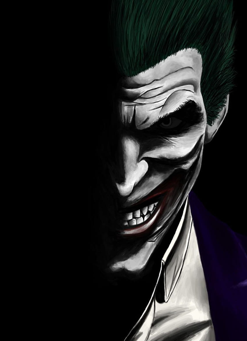 Angry joker, villain, gree hair, Joker iPod HD phone wallpaper | Pxfuel