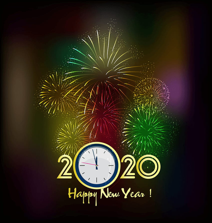 Make Your Wishes With, new year 2020 HD phone wallpaper