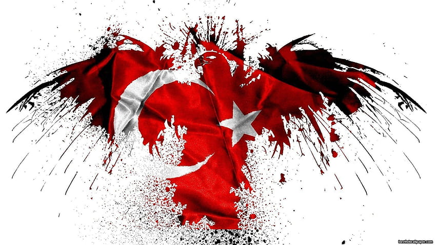 Drapeau turc de Turk Bayragi, drapeau de la Turquie Fond d'écran HD