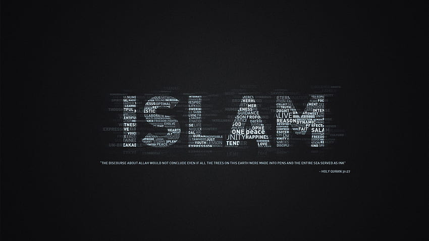 Islamic Quotes, islamic computer HD wallpaper