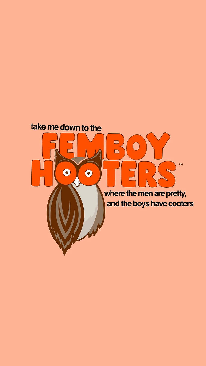 Saya membuat femboy hooters, saya sangat lelah. : femboyhooters wallpaper ponsel HD