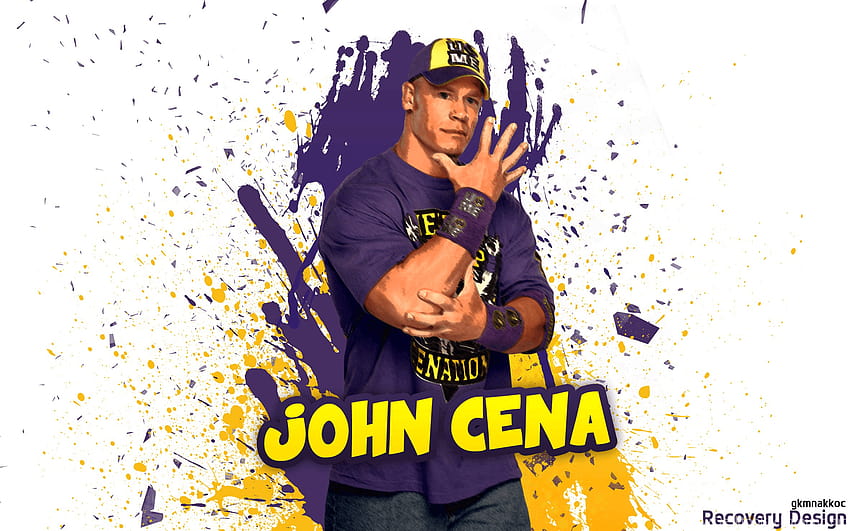 John Cena Classic от Gkmnakkoc На DeviantArt, лого на john cena HD тапет