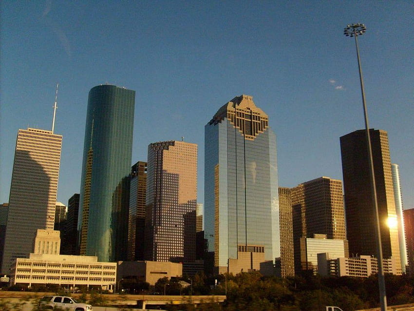 Houston Skyline, houston texas HD wallpaper
