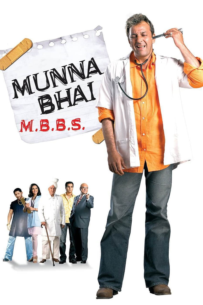Munna Bhai M.B.B.S. HD тапет за телефон