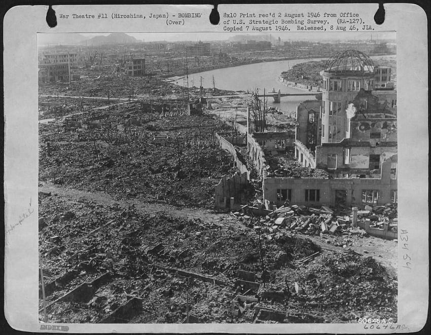 Hiroshima, vor 64 Jahren, Hiroshima-Tag HD-Hintergrundbild