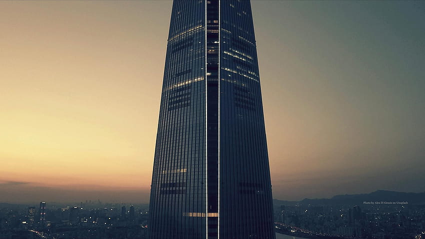 Signiel Seoul Official Website, lotte tower HD wallpaper