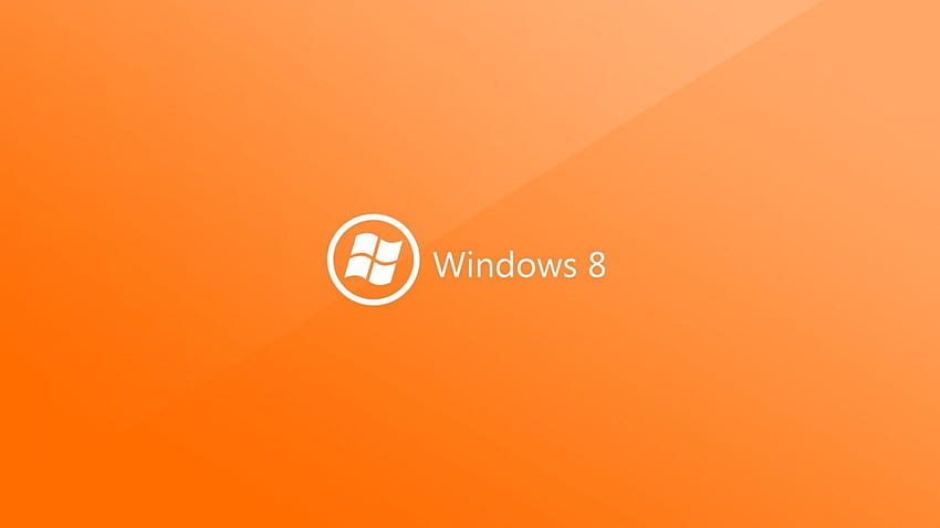 Orange Windows 8 1776 1920x1080 px Haut Fond d'écran HD
