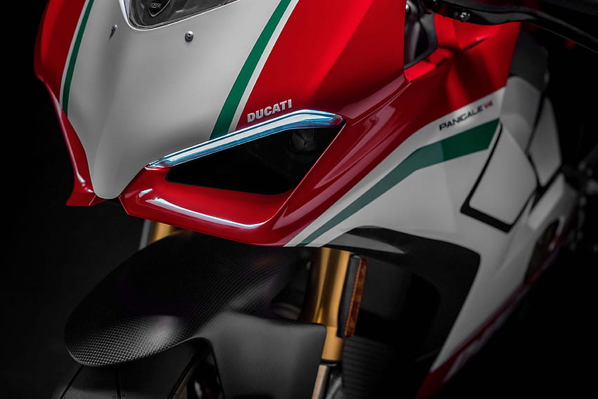 Ducati Panigale V4 Speciale ปี 2018 ยานยนต์ โลโก้ดูคาติ วอลล์เปเปอร์ HD