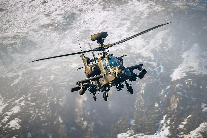 Apache Helikopteri, boeing ah 64 apache HD duvar kağıdı