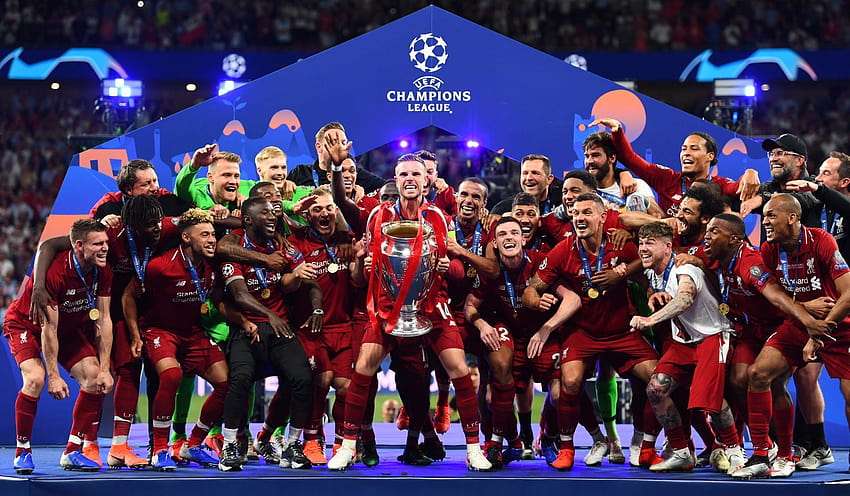 Liverpool FC Liga Mistrzów, Liverpool 2020 Tapeta HD