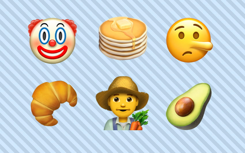 A guide to the secret meanings of Apple's new emoji, clown emoji HD wallpaper