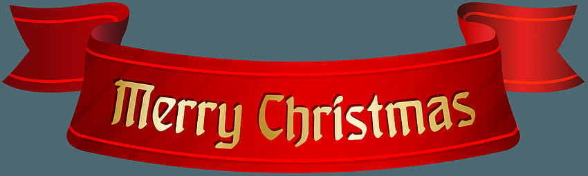 Merry Christmas Banner PNG Clip Art, christmas banners HD wallpaper ...