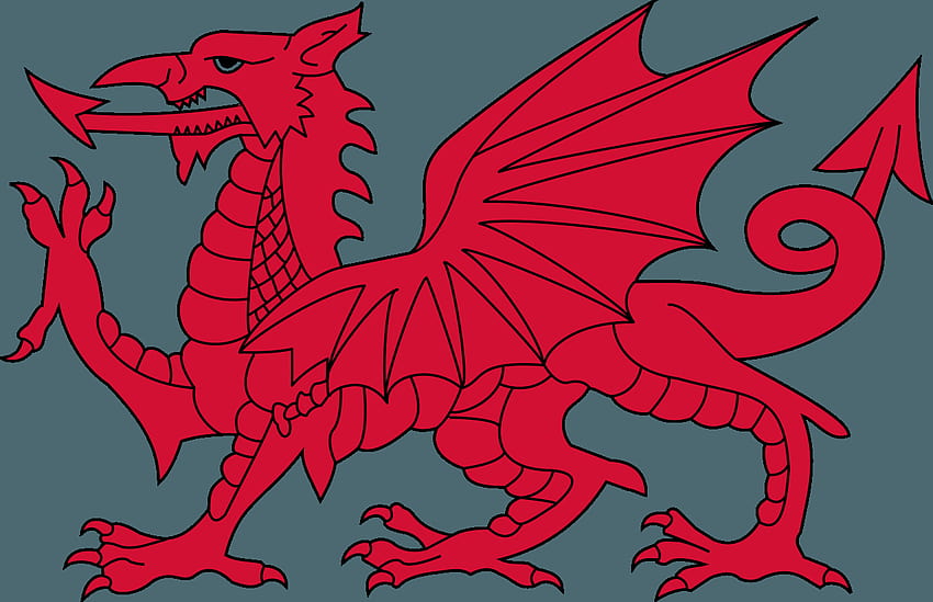 ไฟล์:Y Ddraig Goch ใน Flag of Wales.svg, wales welsh flag วอลล์เปเปอร์ HD