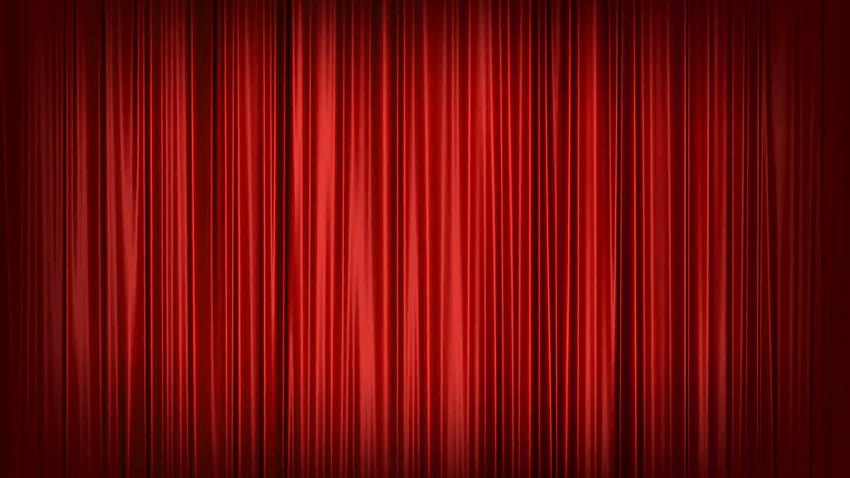 Animationshintergründe mit rotem Vorhang Bewegungshintergründe, Vorhanghintergründe HD-Hintergrundbild