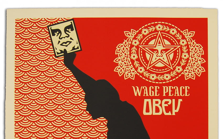 Obey Art posted by Christopher Johnson, shepard fairey HD wallpaper