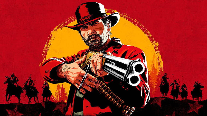 Red Dead Redemption 2 Arthur Morgan HD duvar kağıdı