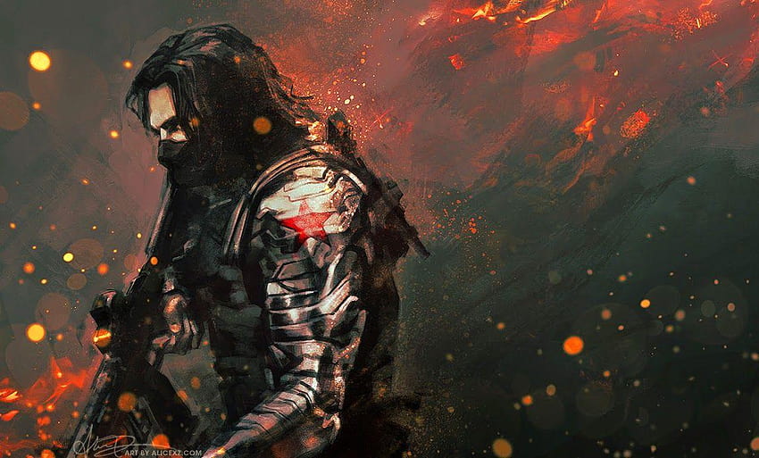 Winter Soldier, asker resmi HD wallpaper