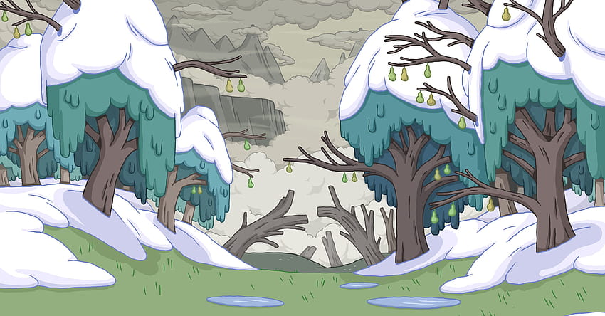 Adventure Time 1 2 / และพื้นหลังมือถือ เวลาผจญภัยในฤดูหนาว วอลล์เปเปอร์ HD
