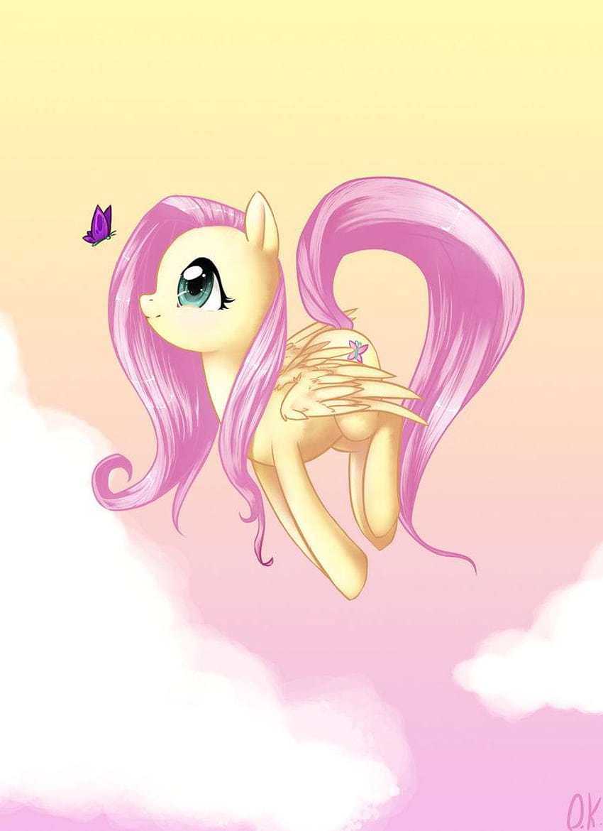 My Little Pony Friendship adalah Magic Fluttershy, my little pony fluttershy wallpaper ponsel HD
